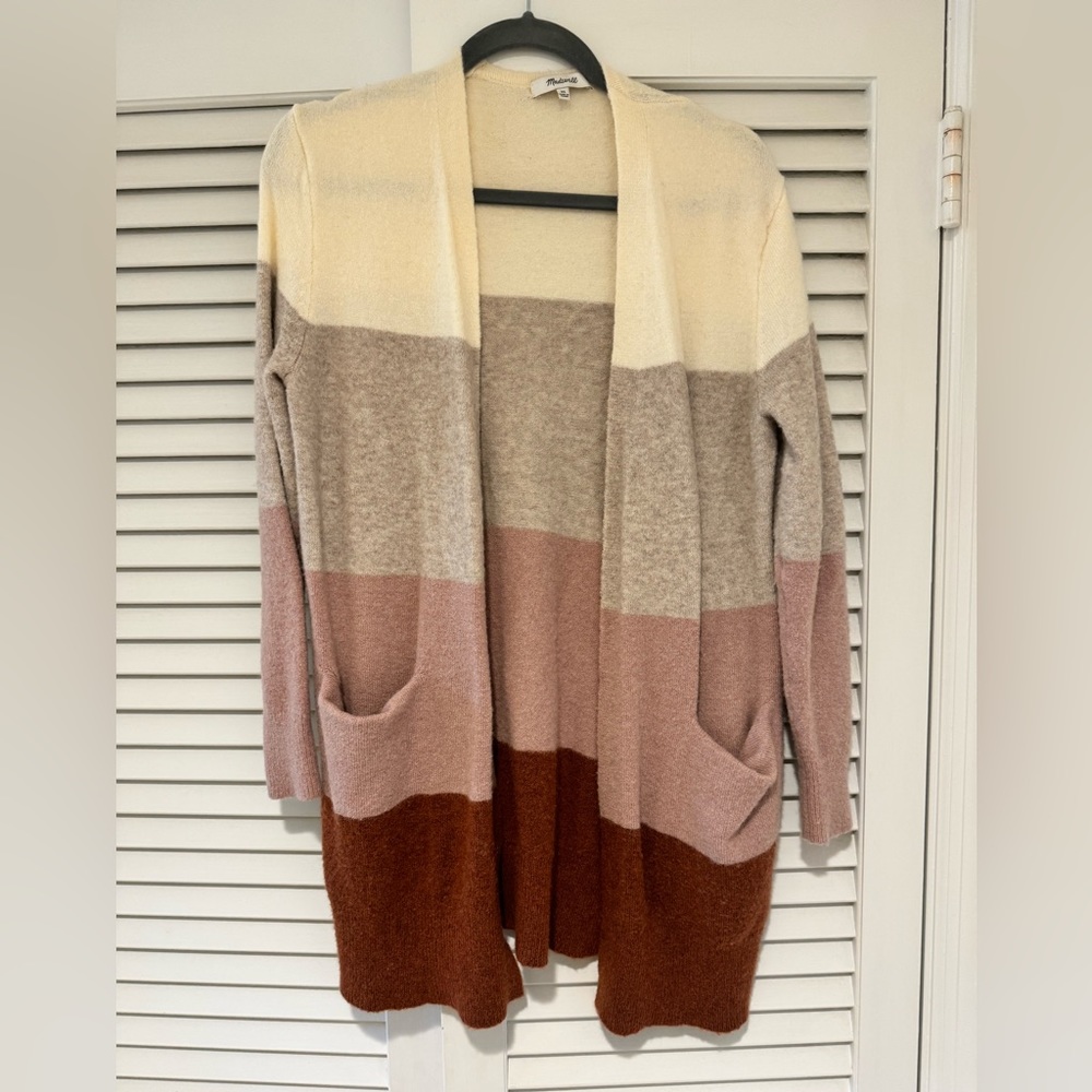 Madewell Colorblock Cardigan